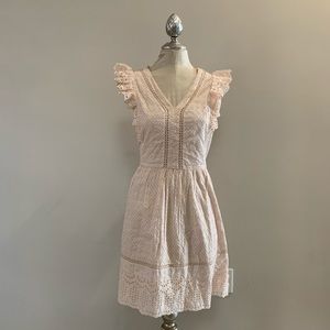 Blush pink LOFT dress